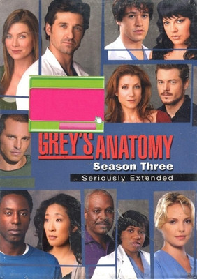 Grey's Anatomy Season - 3 3(DVD English)