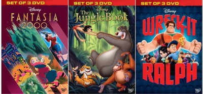 

Fantasia 2000 / The Jungle Book / Wreck - It Ralph(DVD English)