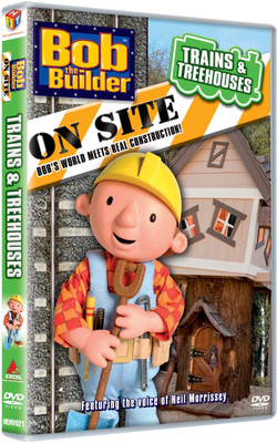 

On Site Bob's World Meets Real Construction: Trains & Treehouses(DVD English)