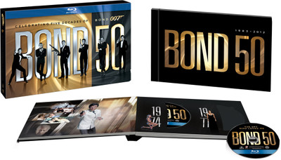 

James Bond 50th Anniversary Bluray Box Set(Blu-ray English)