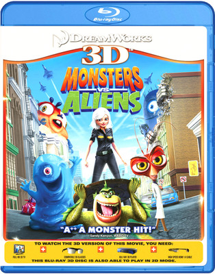 

Monster VS Aliens - 3D(3D Blu-ray English)