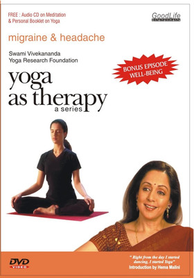 Yoga As Therapy - Migrane - Headche - Well Being(DVD English)