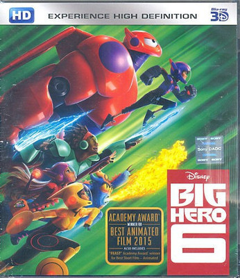 Big Hero 6(3D Blu-ray English)