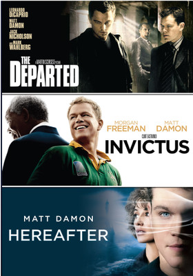 

Matt Damon Collection - Departed / Hereafter / Invictus(DVD English)