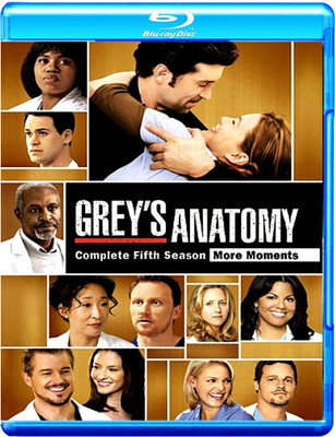 

Grey's Anatomy Season 5 Complete(Blu-ray English)