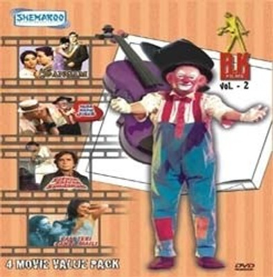 

R K Films 4 Movie Pack Vol-2 (Sangam, Mera Naam Joker, Satyam Shivam Sundram, Ram Teri Ganga Maili)(DVD Hindi)