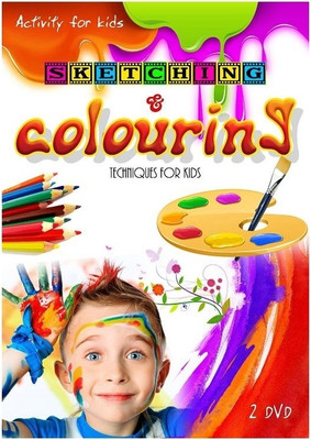 

Sketching & Colouring Techniques For Kids(DVD English)