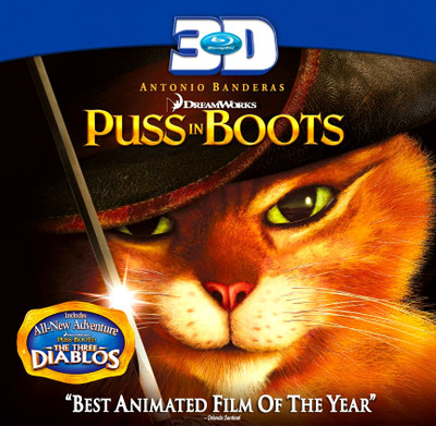 

Puss In Boots 3D(3D Blu-ray English)