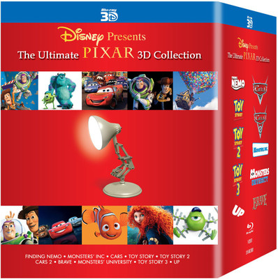 

The Ultimate Pixar 3D Collection(3D Blu-ray English)