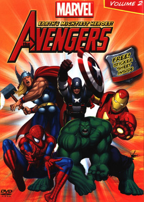 

Marvel Earth's Mightiest Heroes! The avengers Volume 2(DVD English)