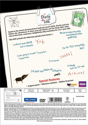 

Charlie And Lola - One(DVD English)