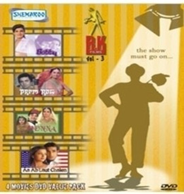 

R.K. Pack - Vol 3 (Bobby, Prem Rog, Heena, Aa Ab Laut Chalen)(DVD Hindi)