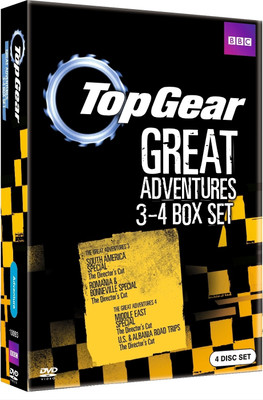 

Top Gear Great Adventures 3 - 4 Box Set Complete(DVD English)
