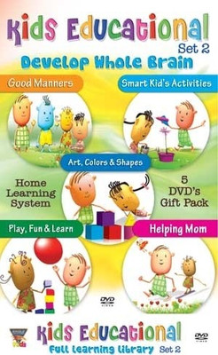 

Kids Educational Set 2 (Set Of 5 DVD's)(DVD English)