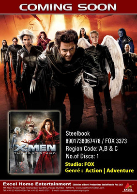 

X - Men : The Last Stand (Steelbook)(Blu-ray English)