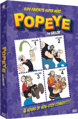

Popeye The Sailor - 4 Hours Of Non Stop Comedy(DVD English)