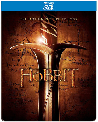 

The Hobbit : The Motion Picture Trilogy ( Steelbook Edition )(3D Blu-ray English)