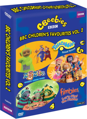 

BBC Children's Favourites - Vol. 2 (Teletubbies - Tweet Tweet + Zingzillas - World Music Tour + Fimbles - Let's Find The Fimbles)(DVD English)