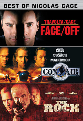 

Best Of Nicolas Cage : Face Off / Con Air / The Rock(DVD English)