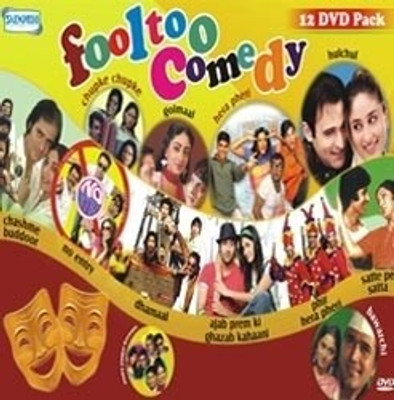 

Fooltoo Comedy-12 Movie DVD Pack(DVD Hindi)