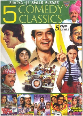 

5 Comedy Classic Set 3 (Set Of 5 DVD's)(DVD Hindi)