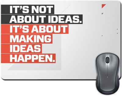 

Rangeele Inkers Making Ideas Happen Mousepad(Multicolor)