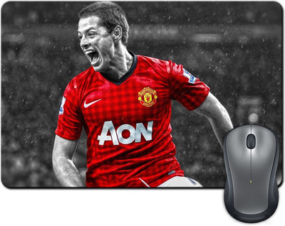 

Rangeele Inkers Chicharito Manchester United Mousepad(Multicolor)