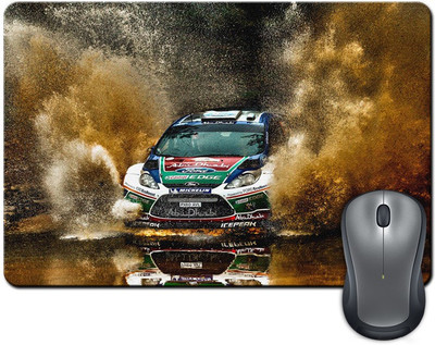 

Rangeele Inkers Abu Dhabi Racing Mousepad(Multicolor)
