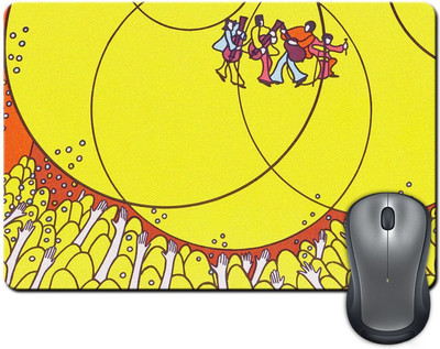

Rangeele Inkers The Beatles Show Fan Art Mousepad(Multicolor)