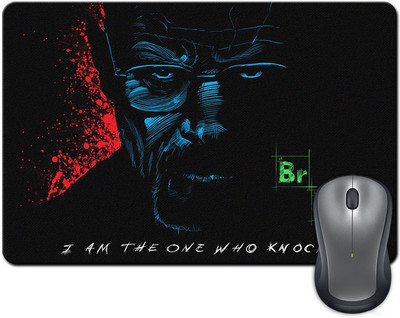 

Rangeele Inkers Breaking Bad I Am The One Mousepad(Multicolor)