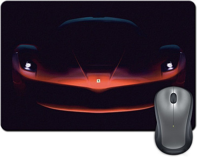 

Rangeele Inkers Ferrari Awesome Car Mousepad(Multicolor)