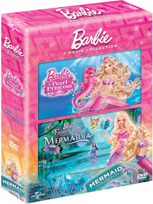 Barbie The Pearl Princess / Barbie Fairytopia Mermaidia(DVD English)