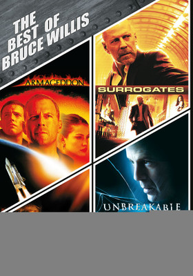 Best Of Bruce Willis: Surrogates/Armageddon/Unbreakable/Sixth Sense(DVD English)