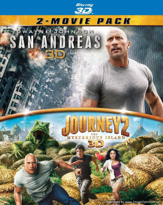 

San Andreas & Journey 2 The Mysterious Island - 3D BD(3D Blu-ray English)