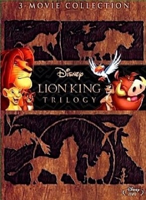 

Lion King Trilogy Pack(DVD English)