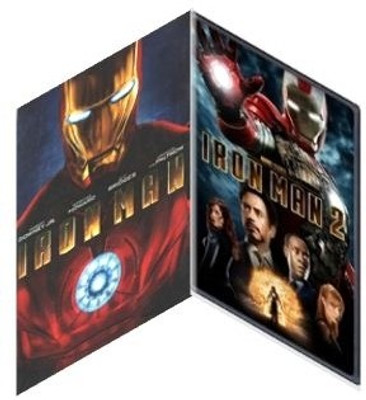 

Iron Man Combo Pack (Iron Man + Iron Man 2)(DVD English)