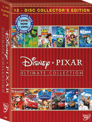 

Disney Pixar: Ultimate Collection 12 Movies(English)