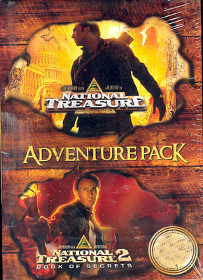 

National Treasure 1 & 2(DVD English)