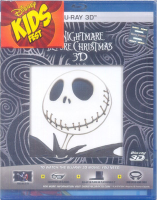 

Tim Burton's The Nightmare Before Christmas 3D(3D Blu-ray English)