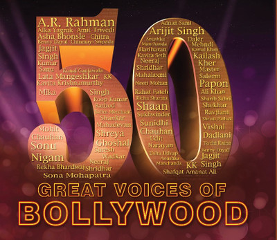

50 Greatest Voices Of Bollywood Audio CD Standard Edition(Hindi - VARIOUS)
