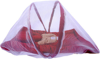 Surhome SOLID SET Baby Carry Bed BUNK(Fabric, Maroon)