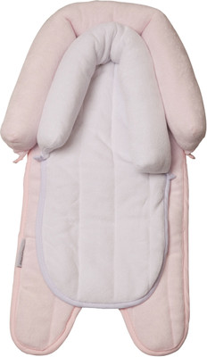 

Playette 2 in 1 Head support Crib(Fabric, White)