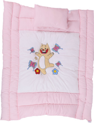 

Jinglers Super Cotton Baby Carry Bed Xl Crib Pink(Fabric, Pink)