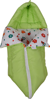 

Jinglers 3 In 1 Baby Carry Bed Lgreen Convertible Crib(Fabric, Lgreen)