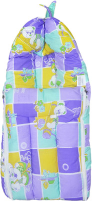 

Babysid Collections Baby Hooded Travel Bed Set - Purple Cat House - 27inch Convertible All(Fabric, Multicolor)