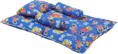 Knotty Kids Baby Bedding Set With Pillow Convertible Bunk(Fabric, Blue) available at flipkart for Rs.1000