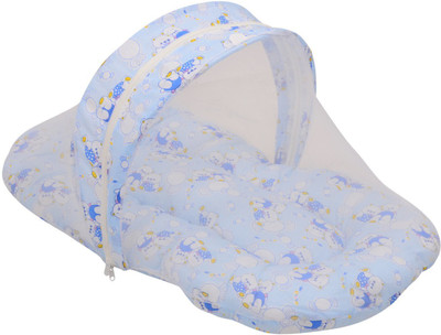 Chhote Janab Baby Bedding set Foldable Printed(Fabric, Blue)