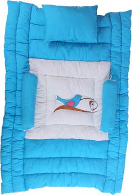 

Jinglers Premium Baby Carry Bed Premium Crib(Fabric, Blue)