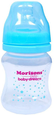 

Morisons Baby Dreams Kookie wide mouth feeder - 150(Blue)