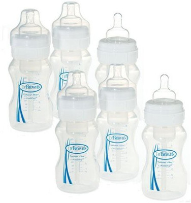 

Dr. Brown's Natural Flow Wide Neck Bottle - 236 ml(White)